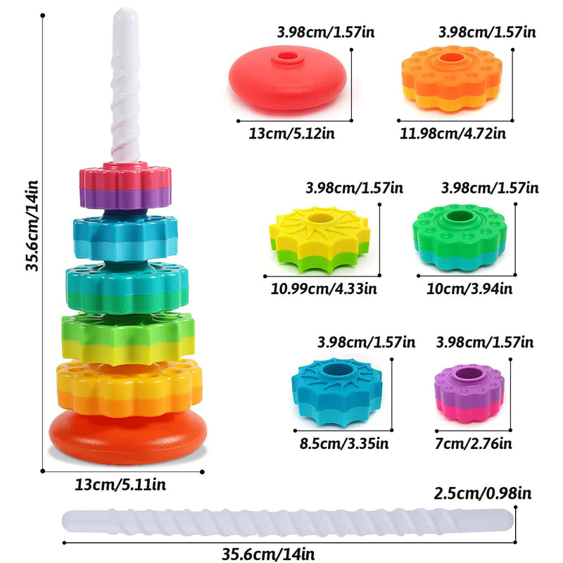 Montessori Rotating Rainbow